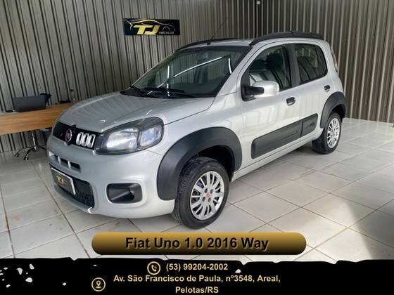 FIAT UNO 1.0 EVO WAY 8V FLEX 4P MANUAL FIAT UNO 1.0 EVO WAY 8V FLEX 4P MANUAL